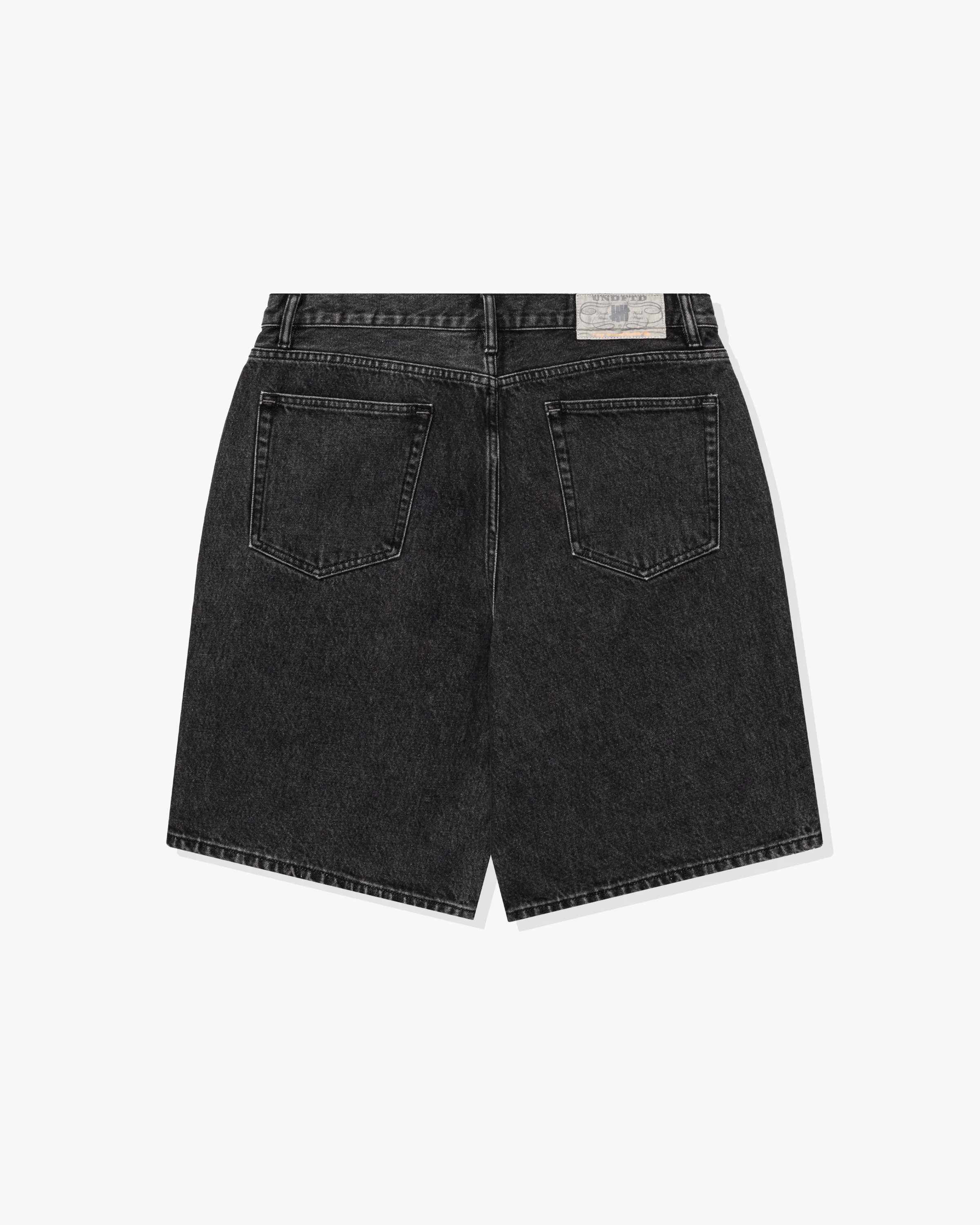 UNDEFEATED 5-POCKET DENIM SHORT - BLACK