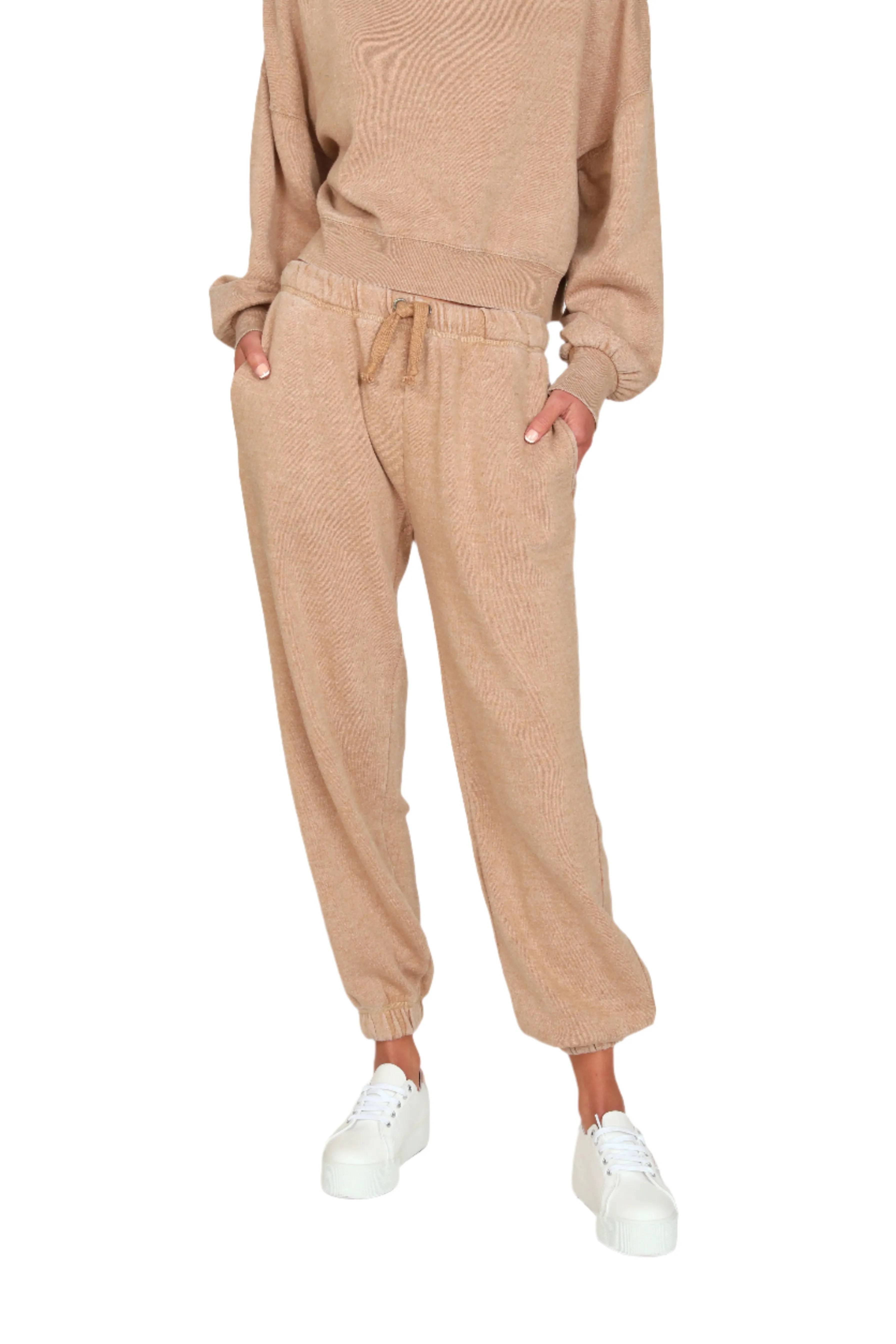 Vintage Havana Burnout High Waisted Jogger VH9900 Denim