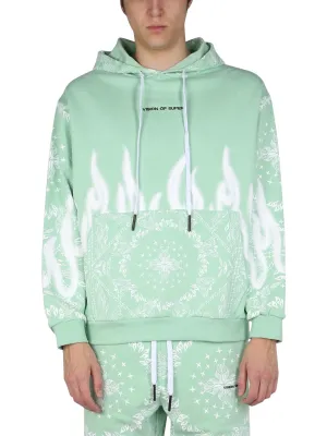 Vision Of Super Printed Drawstring Hoodie