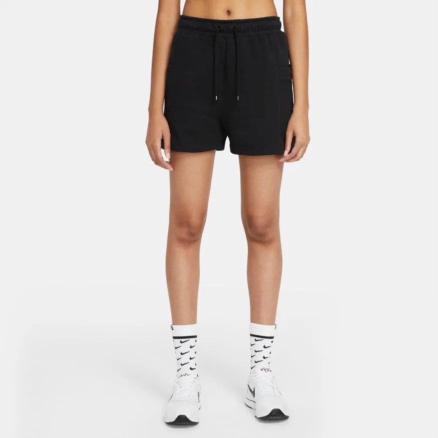 W FLEECE SHORTS BLACK