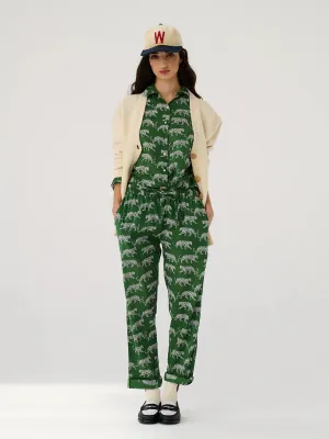 Women Pyjama Green Leo - ملابس سباحة