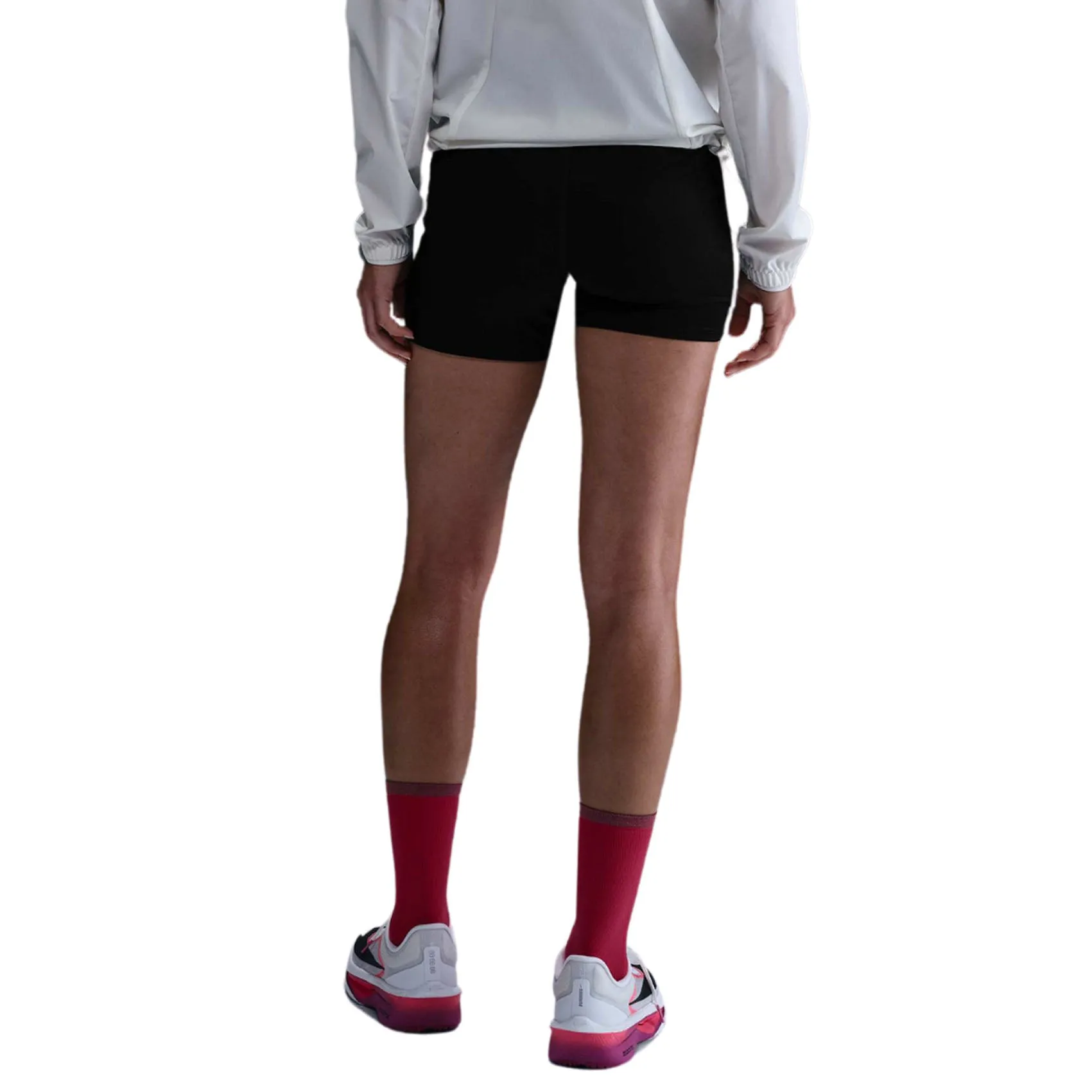 Womens Nike Swift High-Waisted 4 Tight Running Shorts with Pockets