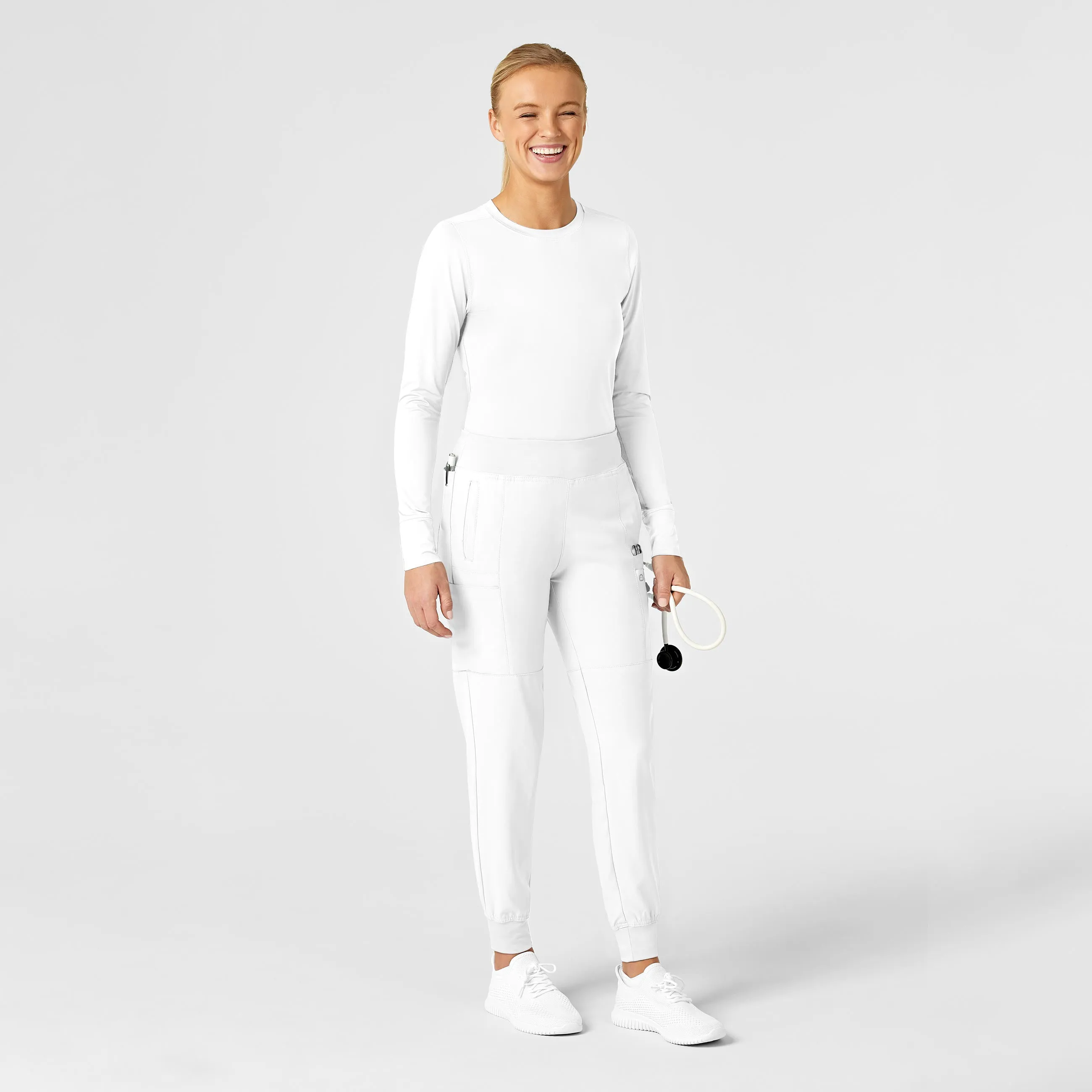 Women's Performance Long Sleeve Tee - White