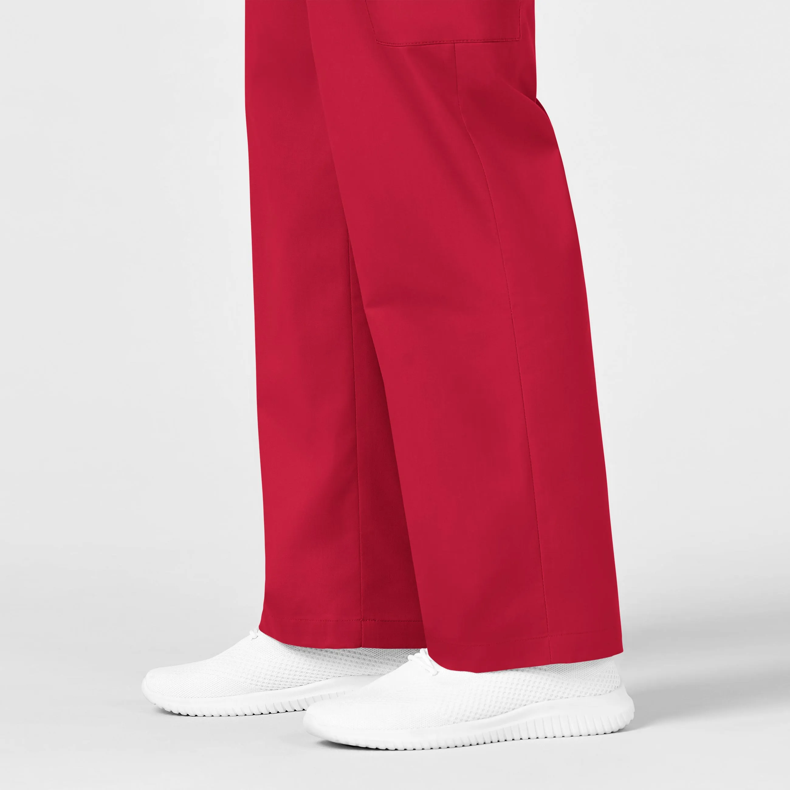 WonderWORK Men's Cargo Scrub Pant - Red