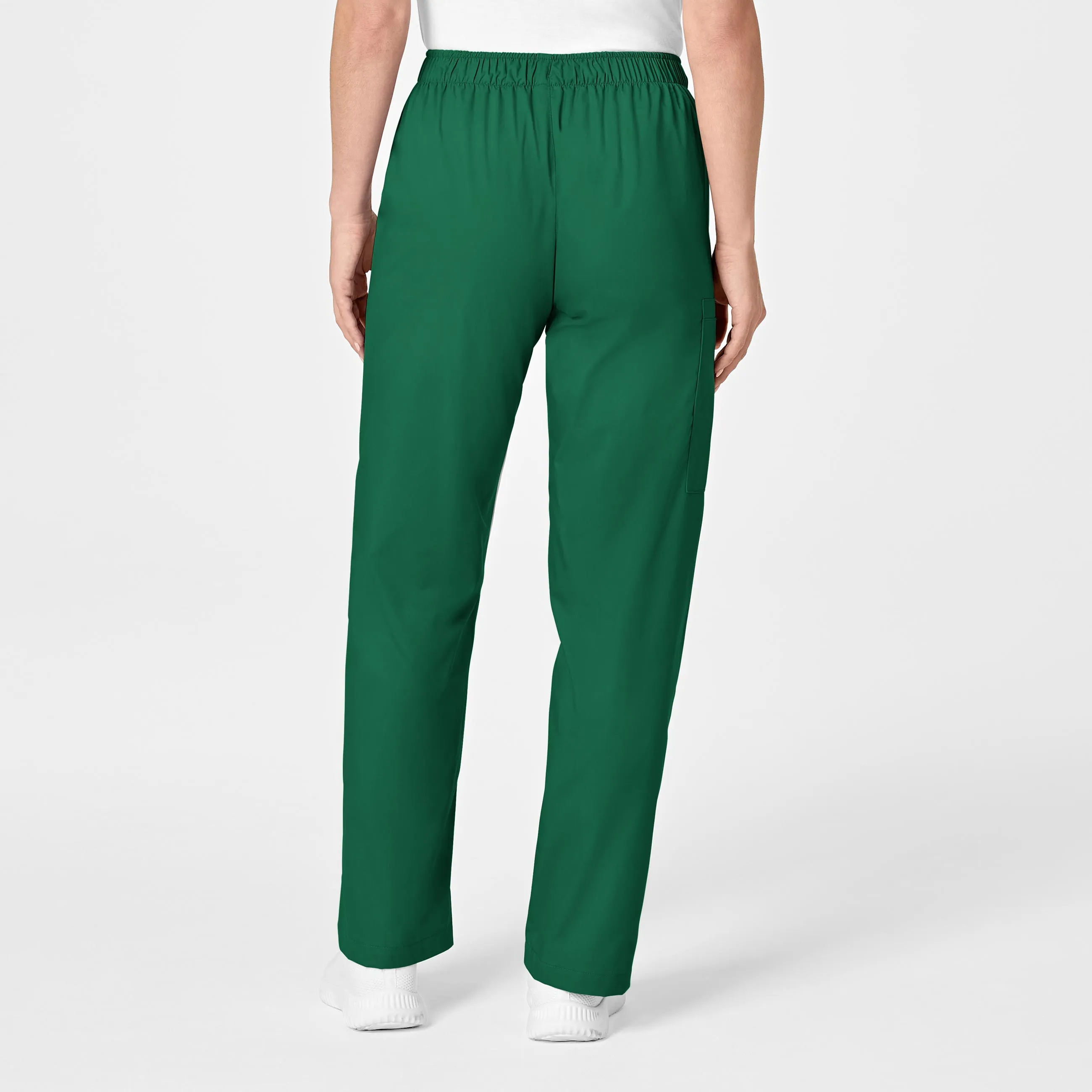 WonderWORK Women's Pull-On Cargo Scrub Pant - Hunter
