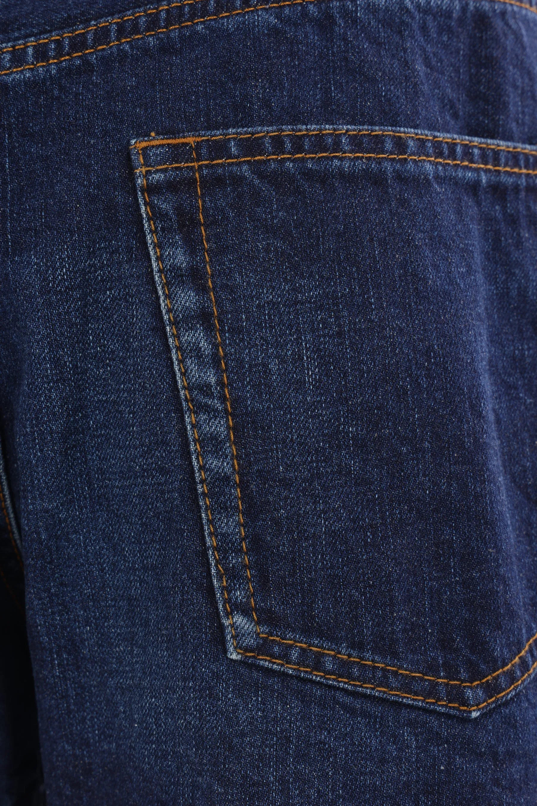 wool blend and denim shorts with belt