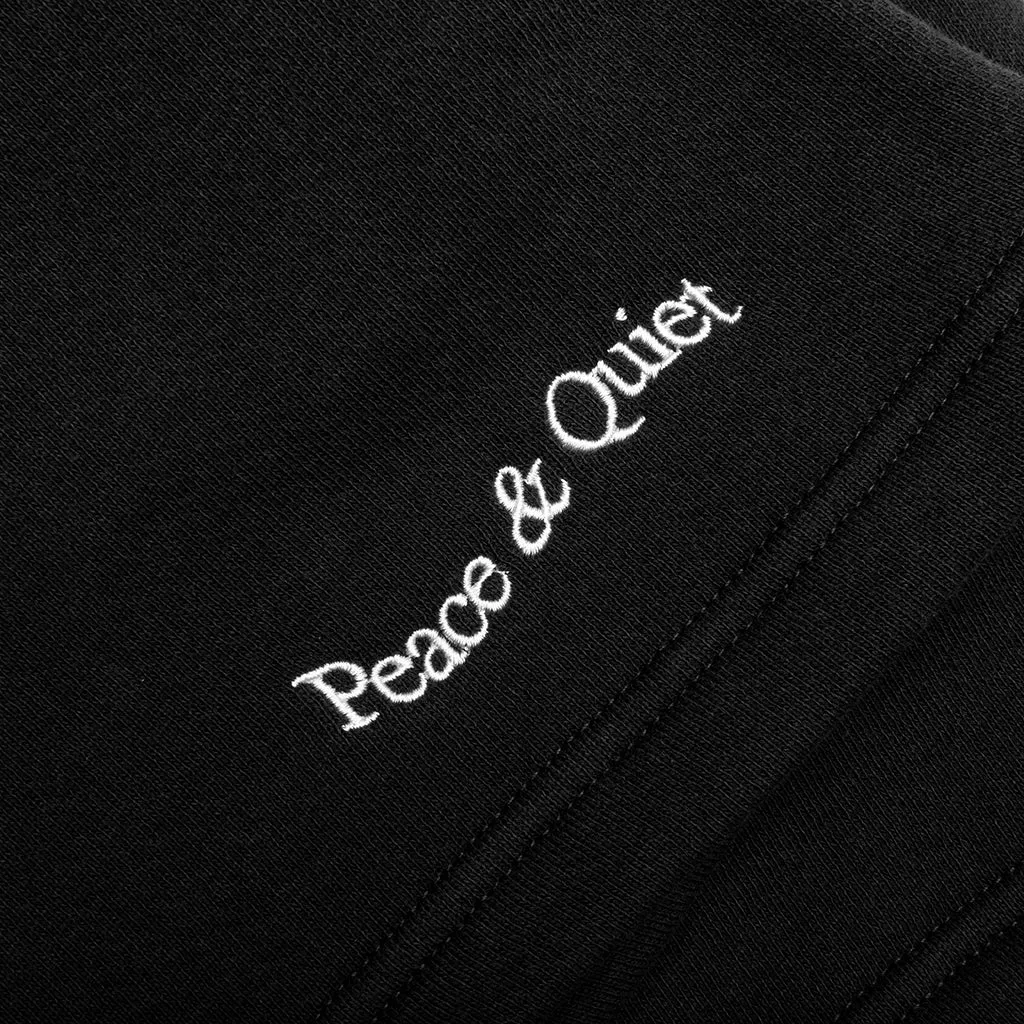 Wordmark Sweatshorts - Black
