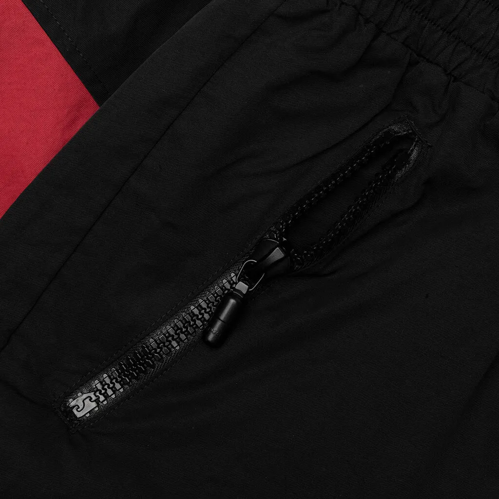 Yachting Short - Black/Maroon
