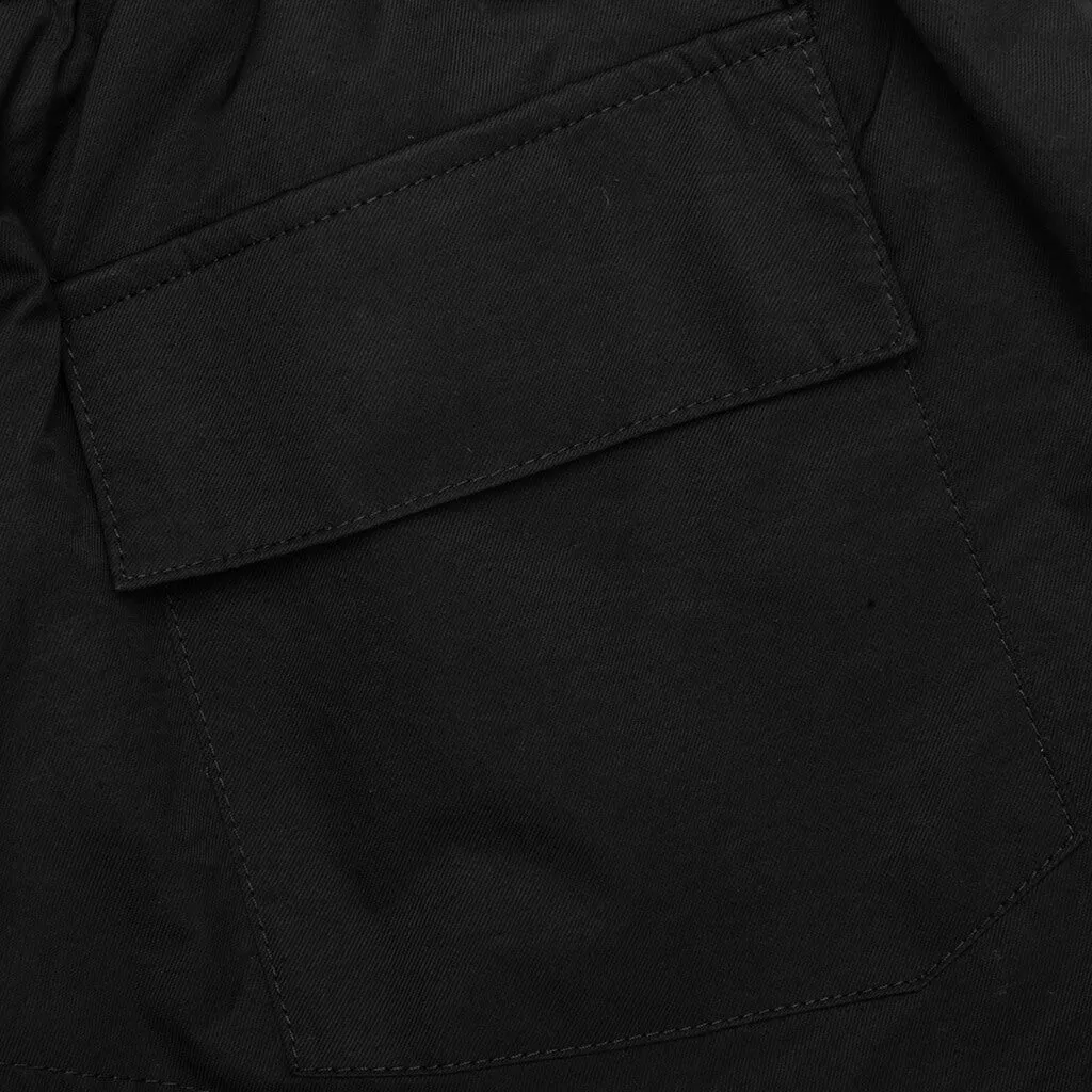 Yachting Short - Black/Maroon