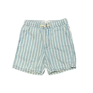 Zara Denim Striped Shorts